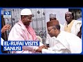 El-Rufai Visits Dethroned Emir Sanusi In Nasarawa