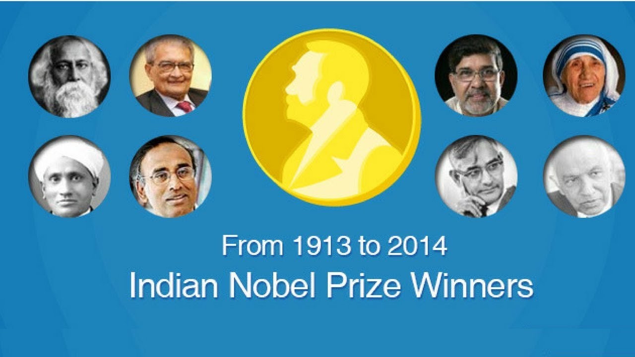 नोबेल पुरस्कार जीतने वाले भारतीय | Indian Nobel Prize Winners - YouTube