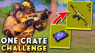 EPIC ONE CRATE CHALLENGE 😱 FABLED HONEY BADGER ✅ PUBG Metro Royale