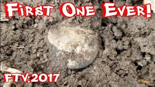 FTV: FIRST ONE EVER! 2017 #metaldetecting #seated #silver