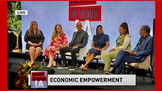 Economic Empowerment Enlightening Panel Discussion at State of Black LA 2024