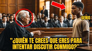 Juez SE BURLA de Joven en Tribunal y QUEDA EN SHOCK al Descubrir que Es un Abogado GENIO Disfrazado!