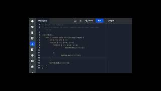 How to print solid rectangle pattern.#javalanguage #correctcoding #programming #youtubeshort