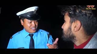 Jadiya in Traffic 🚦 Kand  in Nepal 🇳🇵 😁😅😅  #foryou❤️#support#@ThePkVines #comedyvideo #vibekshahi