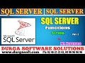 Sql Server tutorial || onlinetraining||string functions Part-2 by Narayana