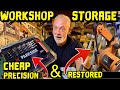 NEW PARKSIDE TOOLS - WORKSHOP STORAGE TIDY - TOOL RESTORATION 🤪⚒️