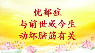 卢台长【节目录音】忧郁症与前世或今生动坏脑筋有关