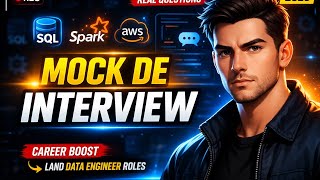 Mock Data Engineer Interview: SQL, Spark, Project & AWS Answers