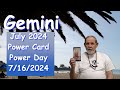 Gemini July 2024 Power Card and Astrology Stars