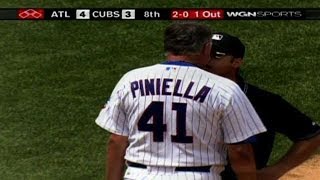 ATL@CHC: Piniella ejected, first time as Cubs manager