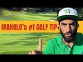 MANOLO’s #1 GOLF TIP to produce a nice straight ball flight.