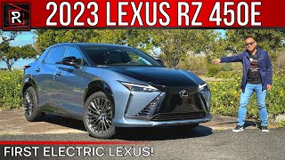 The 2023 Lexus RZ 450e Is A Long-Awaited Electric Lexus RX