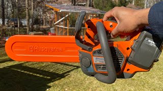 Husqvarna T540i XP, Little Chainsaw holds it’s own! + Splitting firewood with an Axe