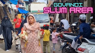 [4K] Govandi Gautam Nagar || गोवंडी  गौतम नगर || Deonar Bakra Mandi || Mumbai 4K