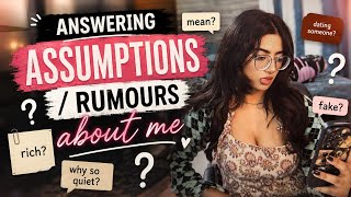 Exposing the rumours about me😭
