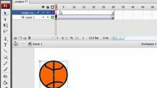 Flash Tutorial - 5 - Motion Guide Layers