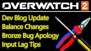 Overwatch 2 dev blog update, the future of balance changes, bronze bug apology, and more