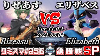 【スマブラSP】タミスマSP256 決勝戦 りぜあす(ベレト) VS エリザベス(ルカリオ) - オンライン大会