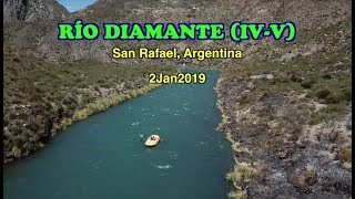 Río Diamante - video guide of class IV+ river