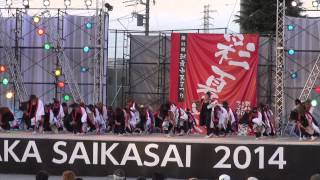 朝霞高校　若欅＠2014　彩夏祭★ファイナル審査演舞