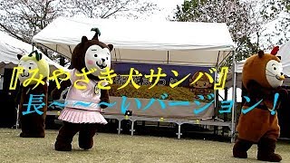 【みやざき犬】西都市花まつり２０１８『みやざき犬サンバ、長～いバージョン』