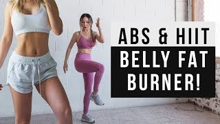 Belly Fat Burner Workout  20 Min Abs And Hiit Cardio Workout At Home  No Jumping Alt