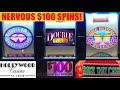 $100 SPINS ON DOUBLE DIAMOND! Triple Double Butterfly 7s + DOUBLE GOLD + MAKE THAT CASH slot play!