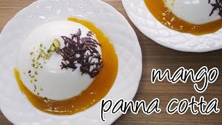 [몽브셰] 망고 판나코타 만들기(mango panna cotta)