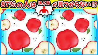 ◤◢◤◢間違い探しと棒人間探しのオススメ問題◤◢◤◢【集中力アップ】(復習編)1264