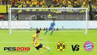 [PKG] PES 2019 - Borussia Dortmund vs FC Bayern Munchen Penalty  - Full Game Match  Ep05