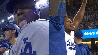 LAD@ARI Gm3: Puig, teammates have postseason fun