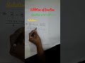 addition of fraction by math mandi