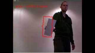 Quick surface area estimation with Python + libfreenect + OpenCV