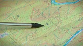 How to read a topographical map