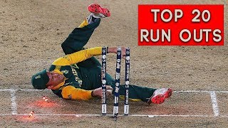 Top 20 Best Run Outs in Cricket History Ever HD | Cric Plus 2017