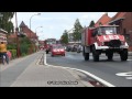 optocht brandweerwagens 150 jaar bw kalmthout fire truck parade lots of sirens