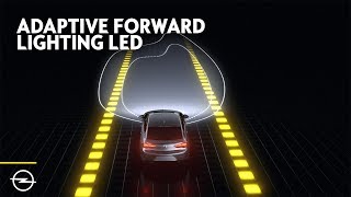 Opel Features: Adaptive Forward Lighting LED Headlights (AFL)