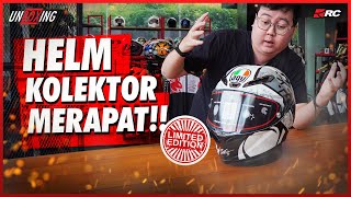 HELM MOTIF PEMBALAP LIMITED EDITION🔥❗️- AGV PISTA GP RR JOAN MIR WINTER TEST 2021 - RC UNBOXING -