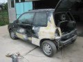 Volkswagen Lupo left rear side damaged repair