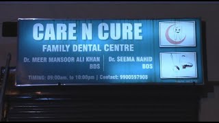 GLB | CARE N CURE FAMILY DENTAL CENTRE | BASAVESHWAR COLONY | FIRST CROSS | BEHIND BUSHRA HOSPITAL