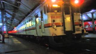 Yangon Circular Railway Former JR-Central Train 元JR東海キハ48・47形 ヤンゴン中央駅到着