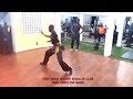 Papa Djibril Fall, le professeur. Les arts martiaux_ Souplesse et gym. Wushu