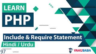PHP Include & Require Statement Tutorial in Hindi / Urdu
