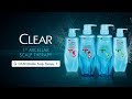 CLEAR 1st Micellar Scalp Therapy l Weightless fresh hair, zero dandruff*