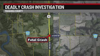 Man killed in crash in Mahaska County