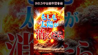 【どうなる】もしも太陽が消えたらどうなるか【宇宙雑学】