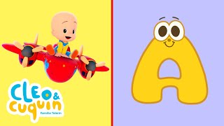 Canción del ABC (Abecedario)  🔠🎶 en MAYÚSCULAS | Canciones infantiles para bebés con Cleo y Cuquín