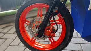 Repaint Orange Motor KTM #ditonpremium