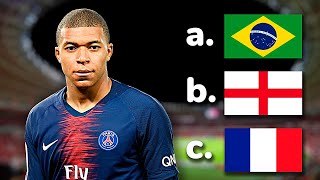 ADIVINA EL PAIS DE CADA JUGADOR - RETO FUTBOL | Quiz en español / Test
