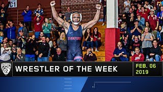 Stanford's Gabriel Townsell collects Pac-12 Wrestler of the Week honors